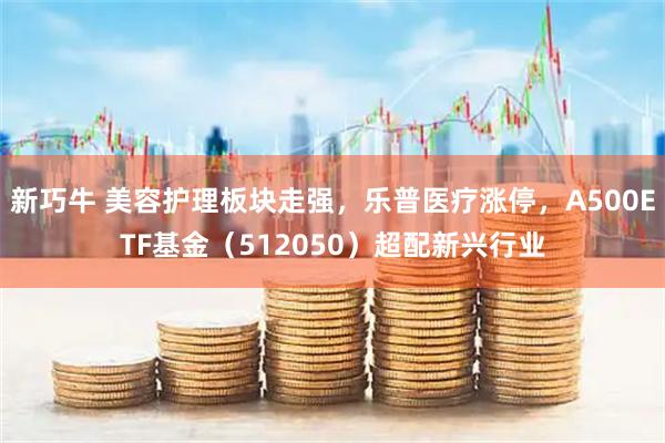 新巧牛 美容护理板块走强，乐普医疗涨停，A500ETF基金（512050）超配新兴行业