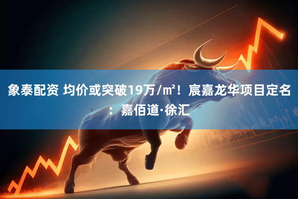 象泰配资 均价或突破19万/㎡！宸嘉龙华项目定名：嘉佰道·徐汇